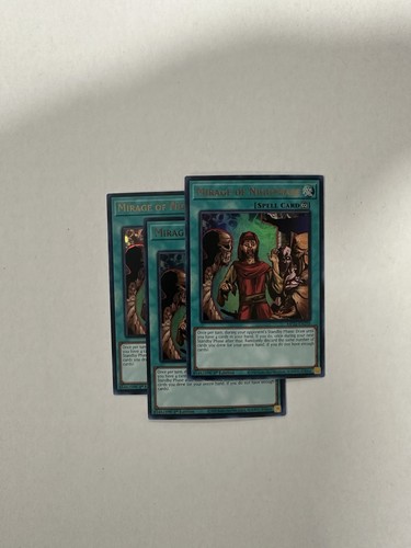 Yugioh 3x miraggio - -,