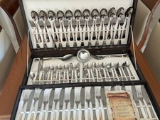 posate Inoxpran 75 pezzi con oro 24 kt 