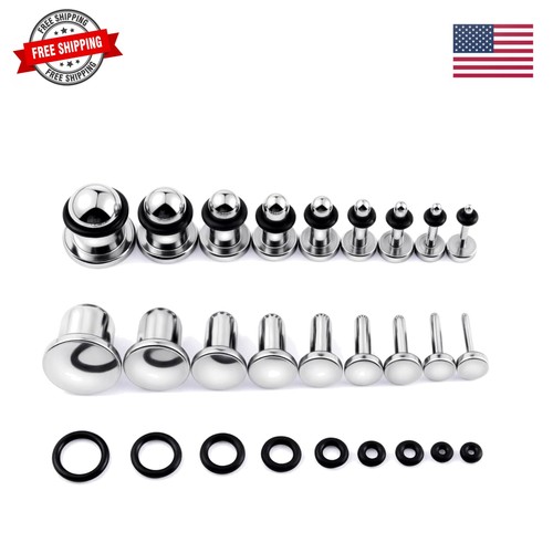 18pcs 14g 00g kit - 18pcs, allungamento