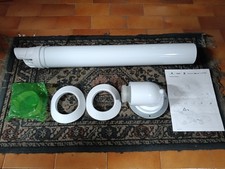Kit scarico fumi orizzontale 60/100mm Caldaie Condensazione Hermann 0020219523
