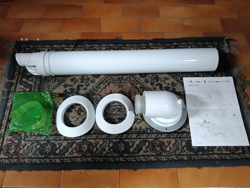 Kit scarico fumi orizzontale