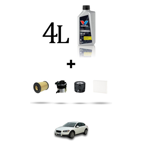 Hoffcar kit tagliando filtri - kit, 4