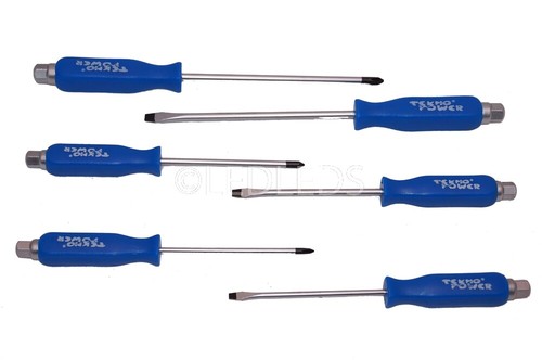 Cacciaviti set pezzi crom - 6,