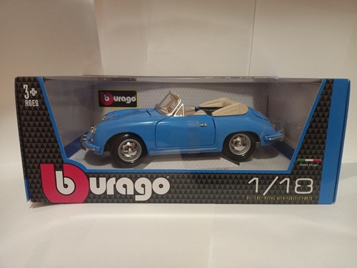 Bburago porsche 356b cabriolet - bburago,