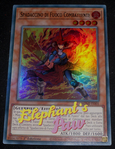Yugioh spadaccino di fuoco - yugioh,