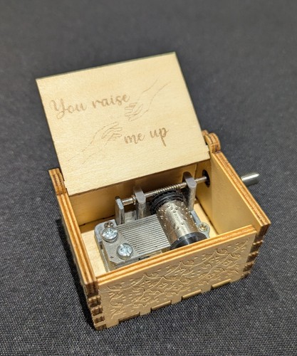 Josh groban music box - box, in