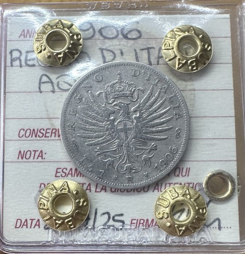 Moneta regno italia lira - regno,