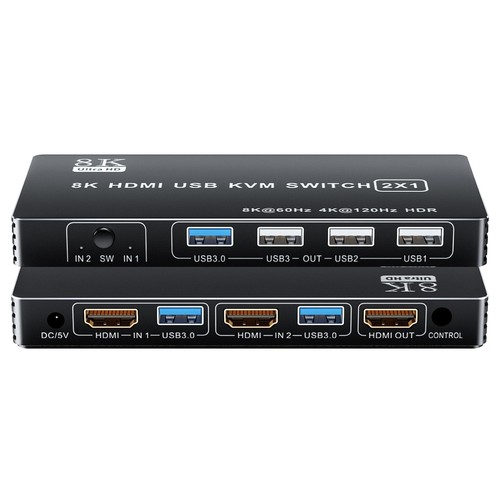 Switch kvm hdmi 2 porte - hdmi,