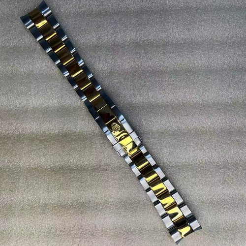 Cinturino bicolore placcato