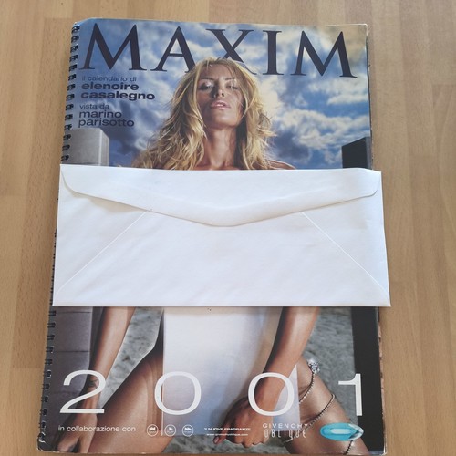 Calendario maxim 2001 - maxim,