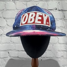 Cappello Obey Galaxy blu
