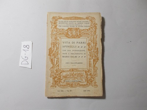 Libro vita parri spinelli - vita, di