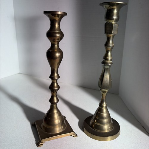 Coppia portacandele ottone - coppia, in