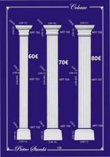 cornice copripilastro in gesso