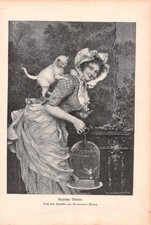 Disuguali Rivali - Francesco Vinea - 1904 ~18x27cm