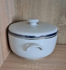 Zuppiera fine porcellana bordo