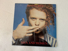 DISCO VINILE 33 GIRI SIMPLY RED MEN AND WOMEN WEA 1987 ITALY OLD VINYL