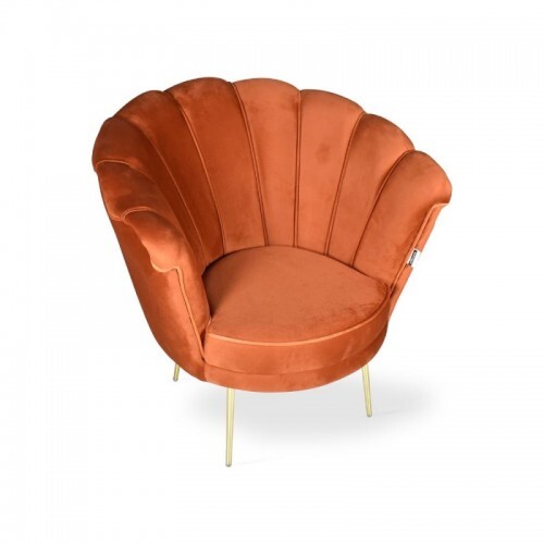 Poltrona conchiglia in - a,