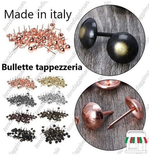 Bullette testa bombata chiodi - testa,