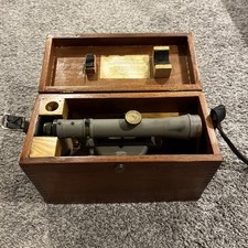 Transito livello di rilievo artigianale vintage con orig. Custodia - Strumento ottico vintage