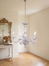 Classic wooden chandelier