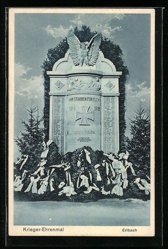 Cartolina erlbach vogtl - cartolina,