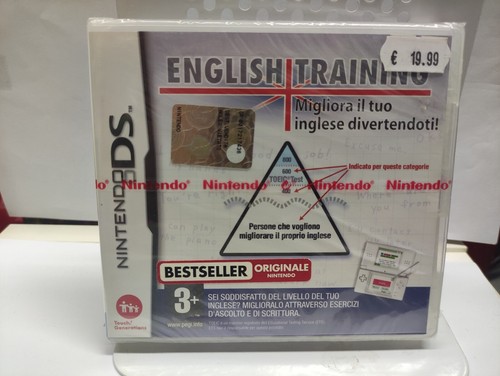 English training nintendo - training, ds