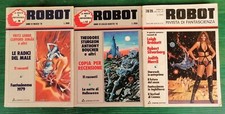 3 Robot. La rivista di fantascienza n.28/29  1978 n. 36/40 1979 Armenia ed.
