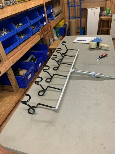 Barra con supporti per - 36",