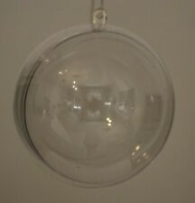 Sfera plastica trasparente