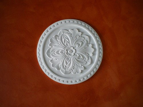 Rosoni gesso bianco - in, per