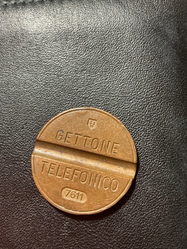 Gettone telefonico 7611 segno - gettone,
