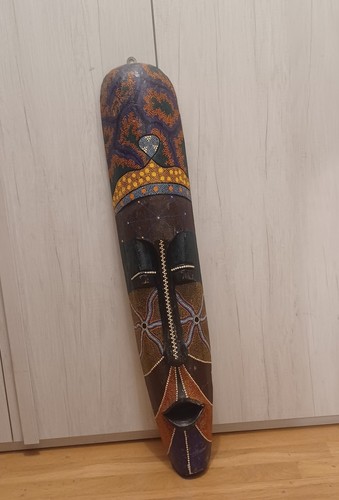 Maschera decorativa africana - maschera,