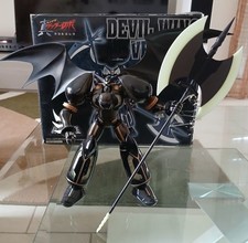 Aoshima Black Shin Getter Devil Wing Robot Metallo Action figure Rara