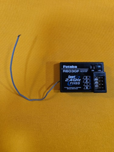 Futaba r603gf receiver 3ch - futaba, 2.4