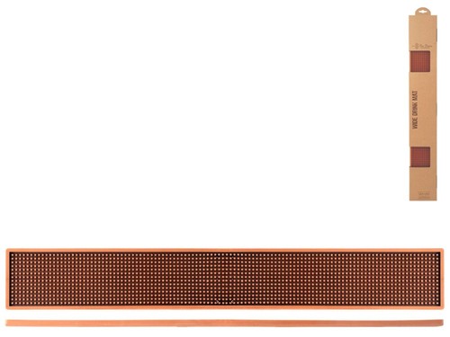Tappetino bar 70x10 rame - bar,