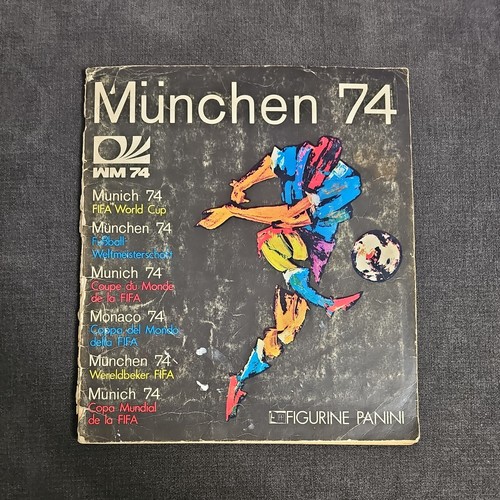 Panini world cup 1974 - world, munchen