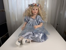  Ute Kase Lepp bambola artistica bambola di porcellana 77 cm. Ottime condizioni. 