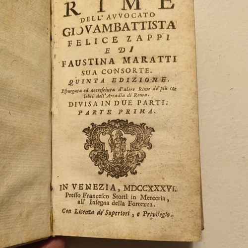 Libro antico mdccxxxvii - libro,