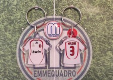 n°1 portachiavi maglia Milan