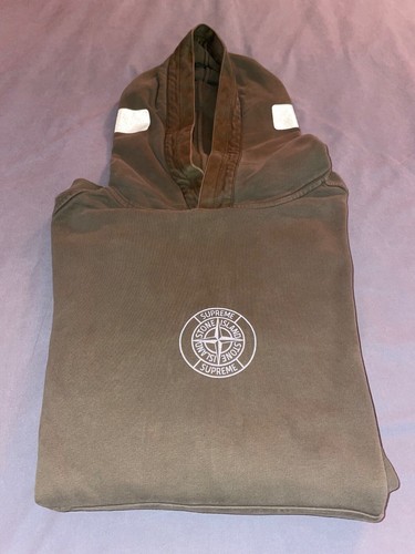 Felpa supreme stone island - supreme, x