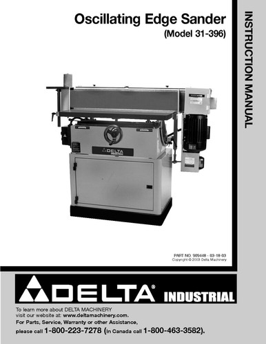 Delta 396 levigatrice - delta, 31-396