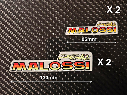 Scritta adesiva malossi set - scritta,