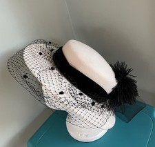 Cappello donna vintage tesa
