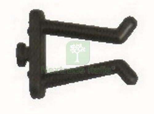 100pz gancio plastica - 100pz,