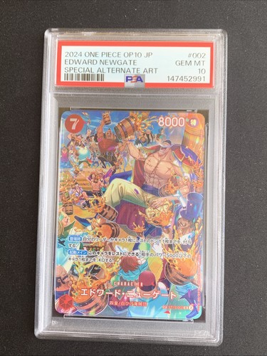 One piece tcg psa edward - psa,