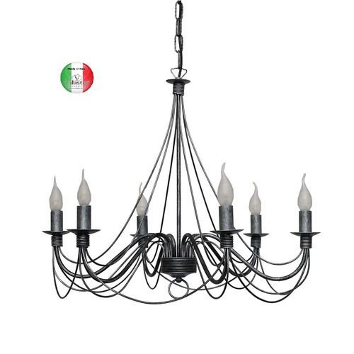 Lampadario sospensione ferro