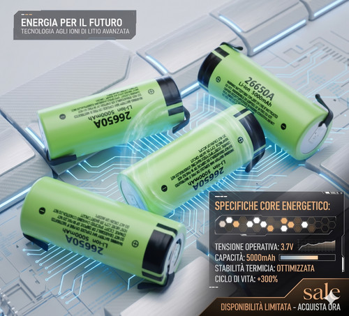 Batteria ricaricabile con