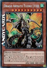 DRAGO ARMATO TUONO LV10 (Armed Dragon Thunder Lv10) Segreta • BLVO IT001 YUGIOH!