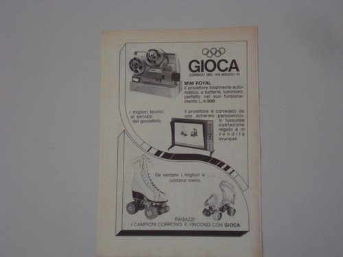 Advertising pubblicità 1972 - advertising,